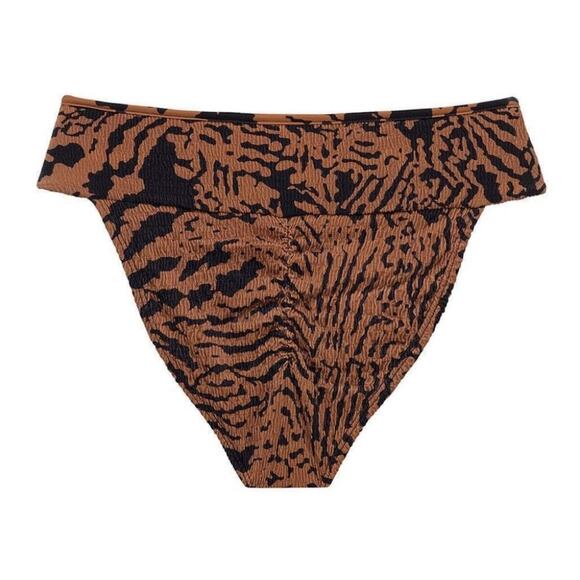 Montce Tigre Micro Scrunch Tamarindo Bikini Bottom XS NWT - Picture 4 of 4